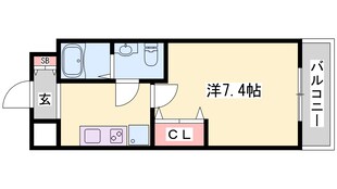 Capital.i姫路の物件間取画像